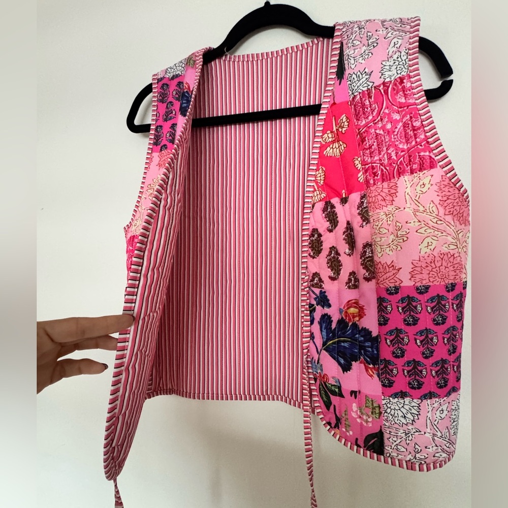 Colorful Patchwork Vest - Picture 5 of 6
